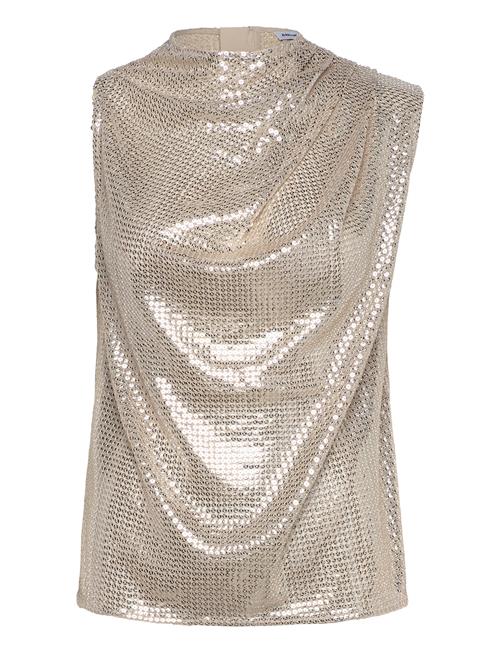 Se Lima Sequin Tank Ahlvar Gallery Gold ved Booztlet