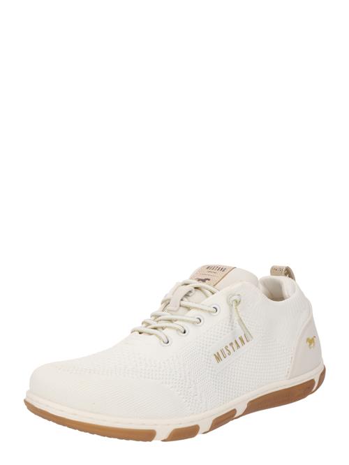 MUSTANG Sneaker low  guld / hvid