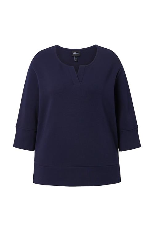 Ulla Popken Sweatshirt 'Punto'  marin