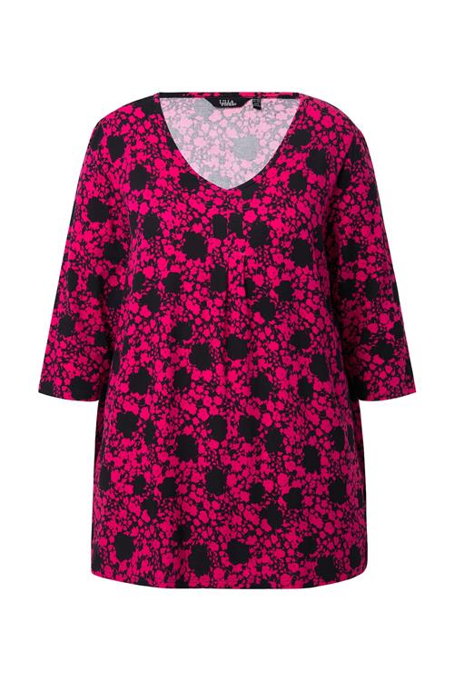 Ulla Popken Shirts  magenta / sort