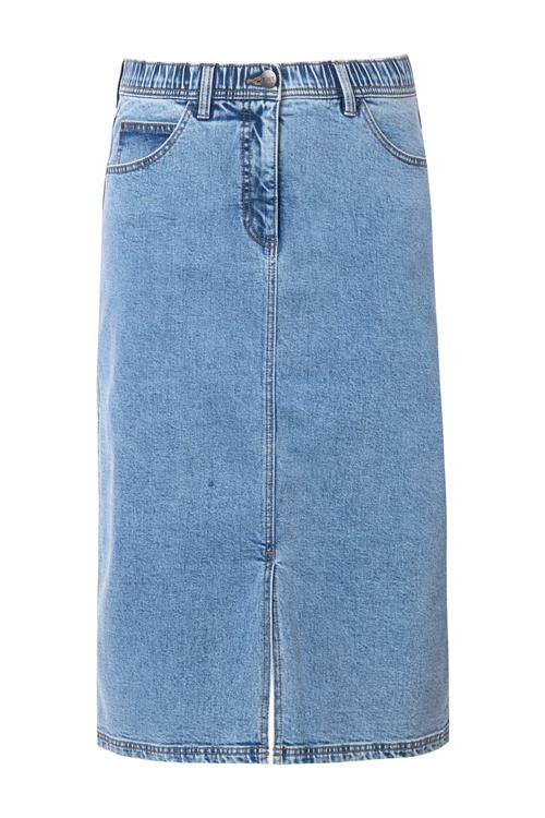 Ulla Popken Nederdel  blue denim