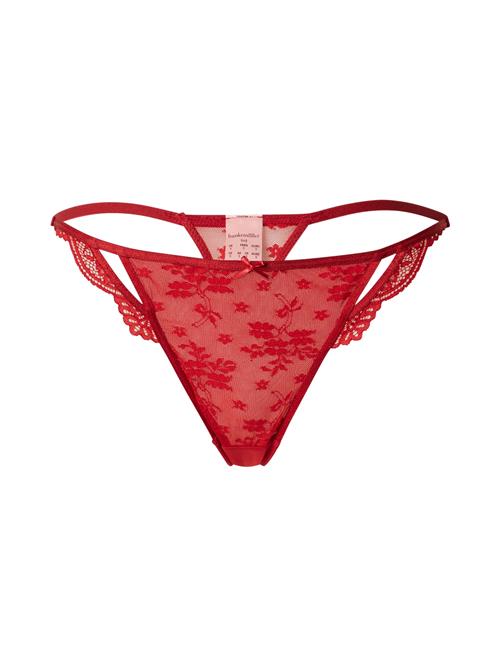 Hunkemöller String  blodrød