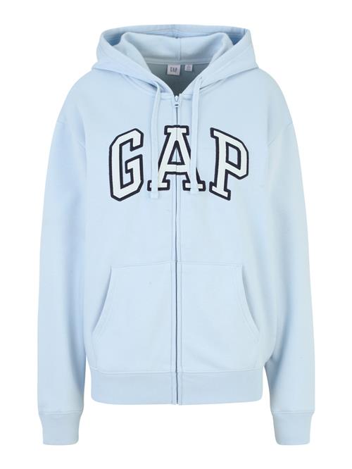 Gap Tall Sweatjakke 'HERITAGE'  marin / lyseblå / hvid