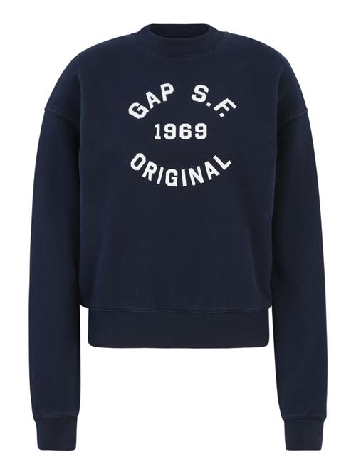 Se Gap Tall Sweatshirt  mørkeblå / hvid ved About You