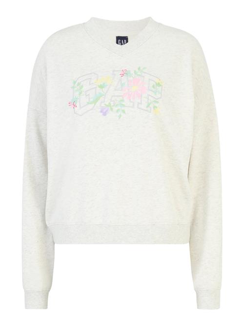 Se Gap Tall Sweatshirt  lysegrå / lysegrøn / lys pink ved About You