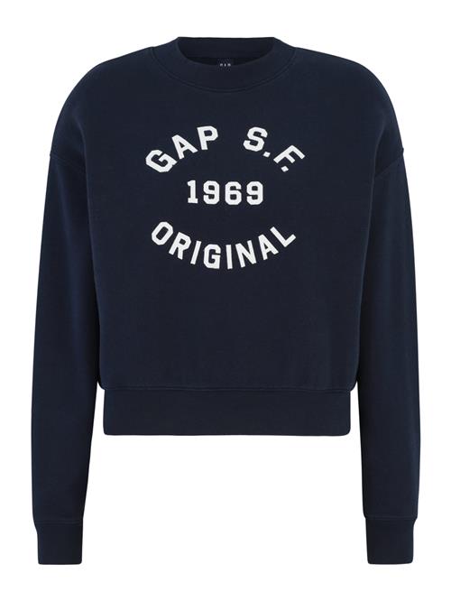 Gap Petite Sweatshirt  navy / hvid