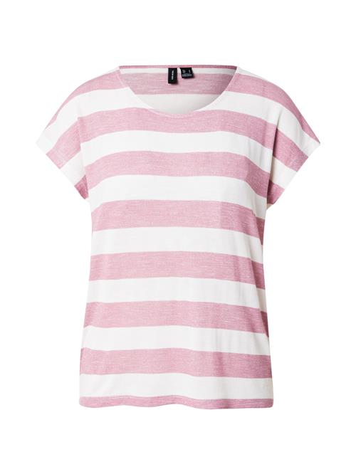 VERO MODA Shirts  gammelrosa / hvid