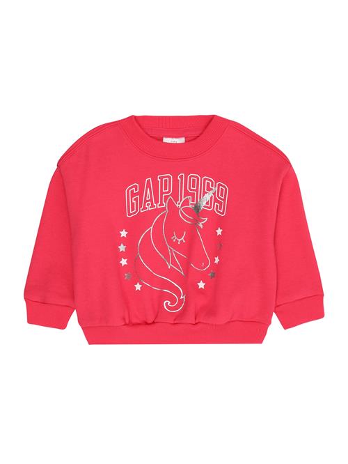 GAP Sweatshirt  hindbær / sølv