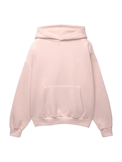 Pull&Bear Sweatshirt 'PACIFIC'  lyserød / hvid