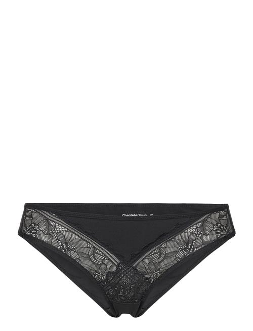 Se Floral Touch Brief CHANTELLE Black ved Booztlet