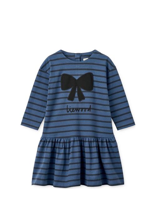 Alberte Stripe Dress Liewood Blue