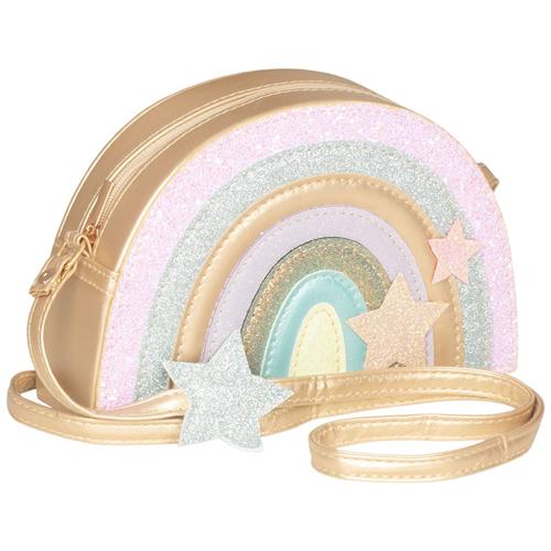 Mimi & Lula Rainbow Kryds Body Taske Dreamland | Guld | 0