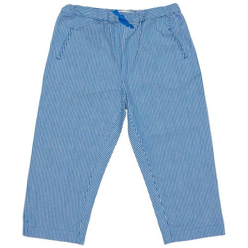 Copenhagen Colors Stribede Bukser Sharp Blue 122 cm  Blå  122 cm  Unisex