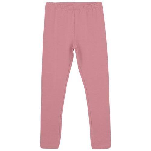 Minymo Sweat Leggings Dusty Rose 98 cm  Lyserød  98 cm  kvinde