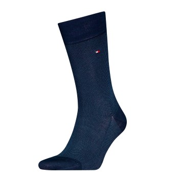 Tommy Hilfiger Legwear Tommy Hilfiger Strømper Men Premium Birdseye Socks Mørkblå Str 47/48 Herre