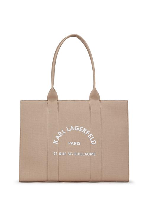 Karl Lagerfeld Shopper 'Rue St-Guillaume'  mokka / offwhite