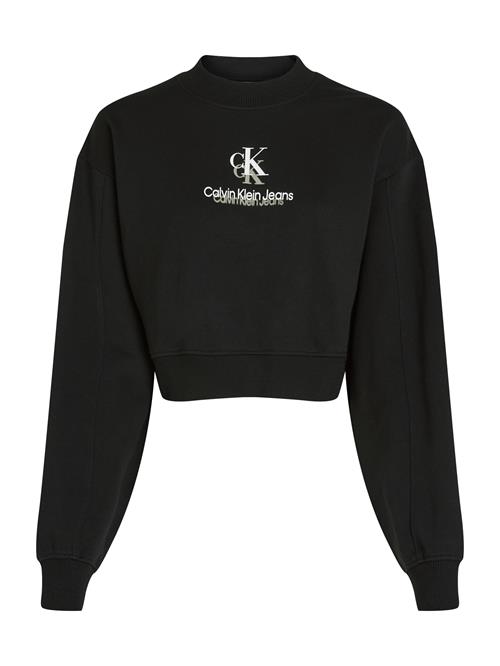 Calvin Klein Jeans Sweatshirt  sort / hvid