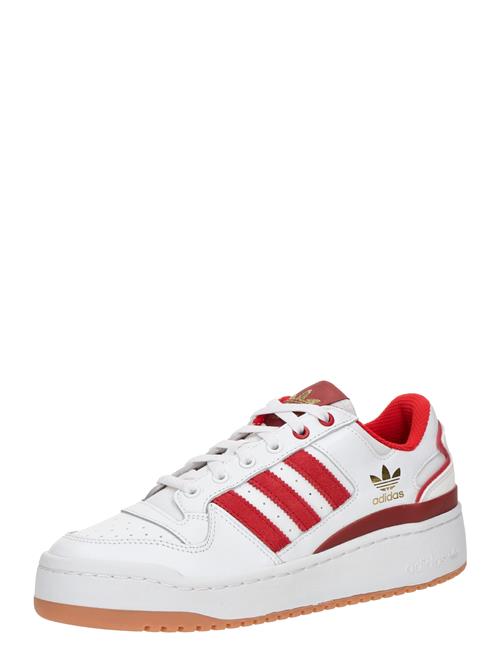 ADIDAS ORIGINALS Sneaker low 'Forum'  guld / knaldrød / hvid