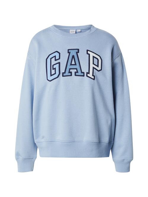 GAP Sweatshirt 'HERITAGE'  marin / royalblå / lyseblå / hvid