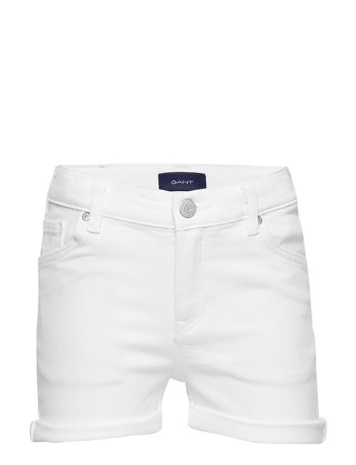 D2. Twill Shorts GANT White