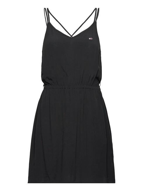 Tjw Essential Strappy Dress Tommy Jeans Black