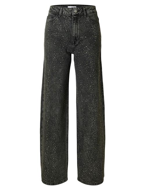 Slfmarley-Merle Hw Wide Jeans Selected Femme Black