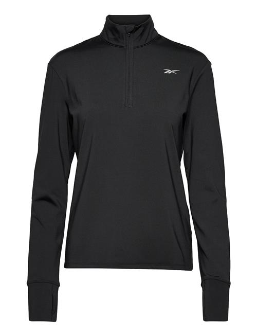 Se Wor Run 1/4 Zip Reebok Performance Black ved Booztlet