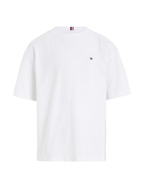 Essential Tee Ss Tommy Hilfiger White