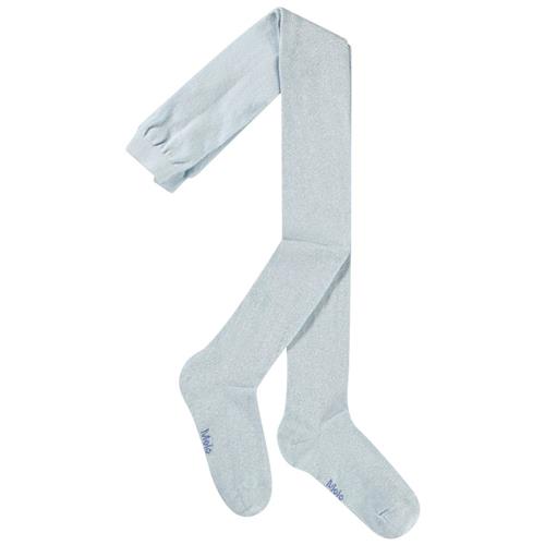 Molo Glitter Tights Skywriting 158/164 cm  Blå  158/164 cm  Unisex