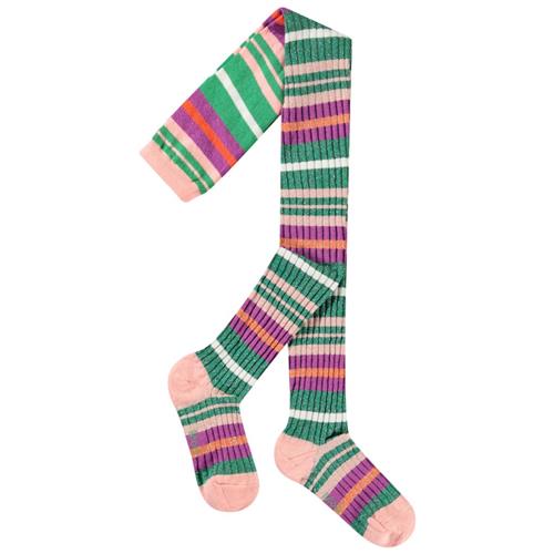 Molo Stripy Tights Exotic Stripe 158/164 cm  Grøn  158/164 cm  unisex