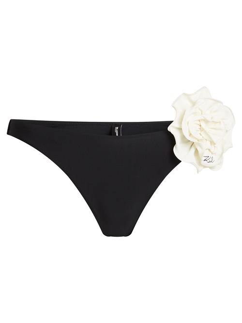 Karl Lagerfeld Bikinitrusse  sort / hvid