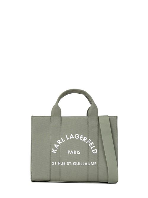 Karl Lagerfeld Shopper  grøn / hvid