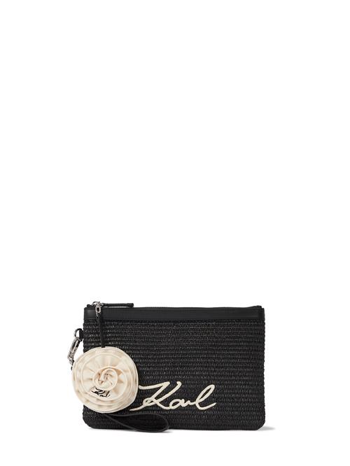 Karl Lagerfeld Etui  ecru / sort