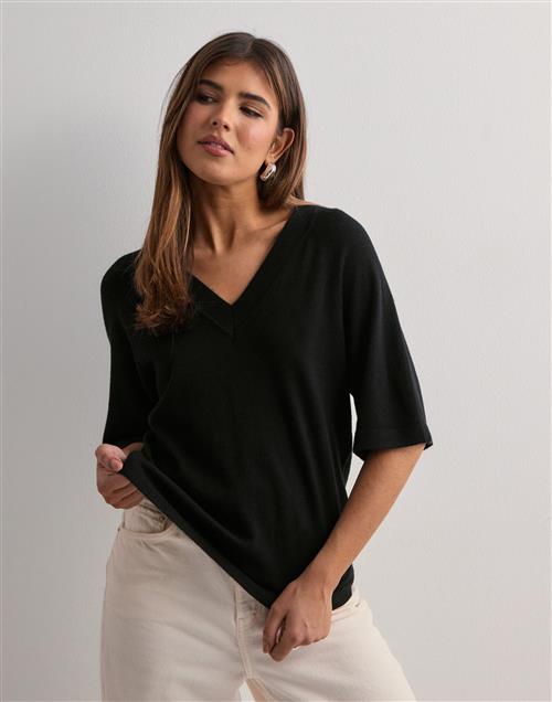 OBJECT - Sort - Objthess 2/4 Lo V-Neck Knit Top Noo