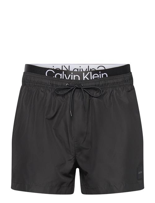 Short Double Waistband Calvin Klein Black