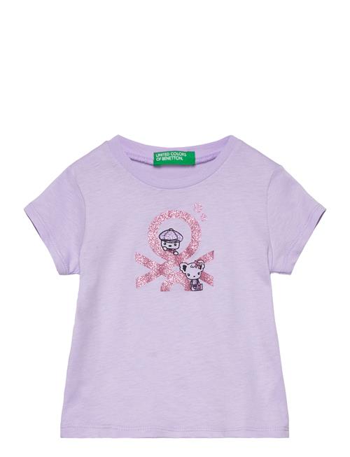 T-Shirt United Colors Of Benetton Purple