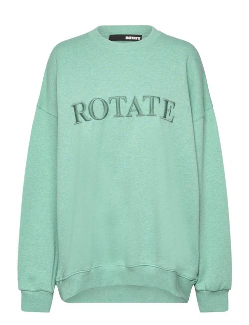 Sweat Logo Crewneck ROTATE Birger Christensen Green