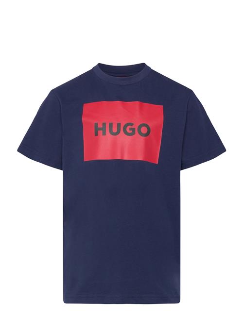 Short Sleeves Tee-Shirt Hugo Kids Navy