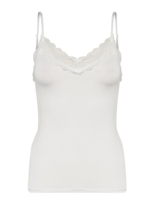 Objleena New Lace Singlet Noos Object White