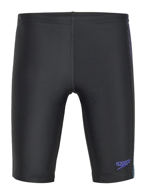 Boys Plastisol Placement Jammer Speedo Black