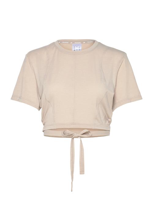 Yga Tee Adidas Performance Beige