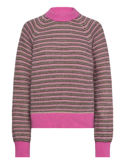 Stripey Martha Sweater Mads Nørgaard Pink