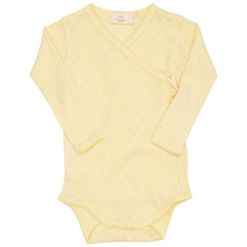 Copenhagen Colors Babybody I Pointelle Bleggul | Gul | 56 cm