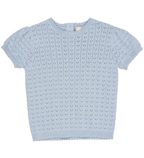 Copenhagen Colors Bluse - Strik - Dusty Blue