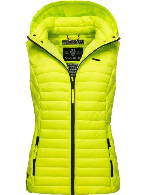 MARIKOO Vest  lime / sort