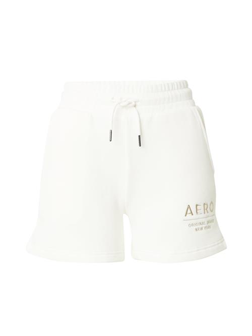 AÉROPOSTALE Bukser  brun / offwhite