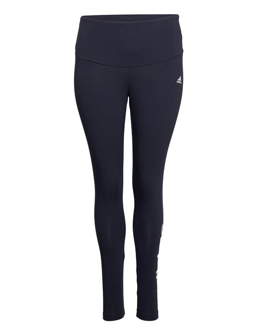 Essentials High Waist Logo Leggings Adidas Sportswear Blue