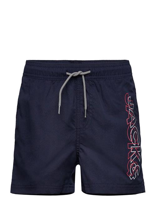 Jack & Jones Jpstfiji Jjswim Double Logo Ly Sn Mni Jack & J S Navy