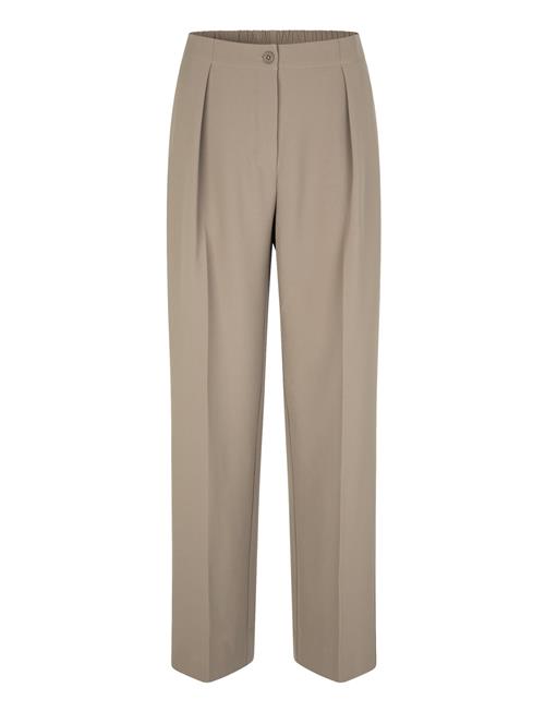 Fique Wide Trousers Second Female Beige