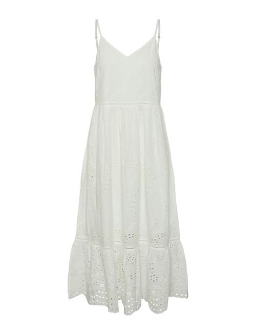 Yasluma Strap Long Dress S. Noos YAS White